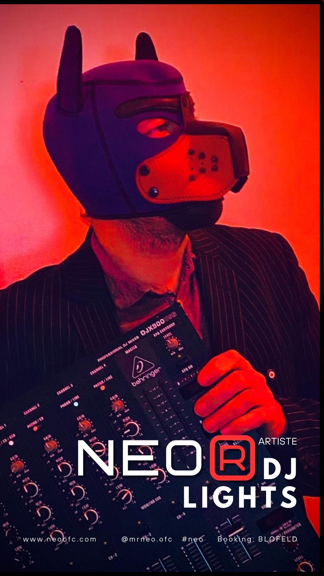 Portrait de l'artiste Neo